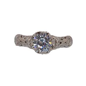 NWOT Fragrant Jewels Round Cut Cubic Zirconia Ring Size 8